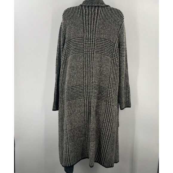 Joseph A Women's S Cozy Marled Duster Longline Open Sweater Coat Minimalist - Picture 2 of 10